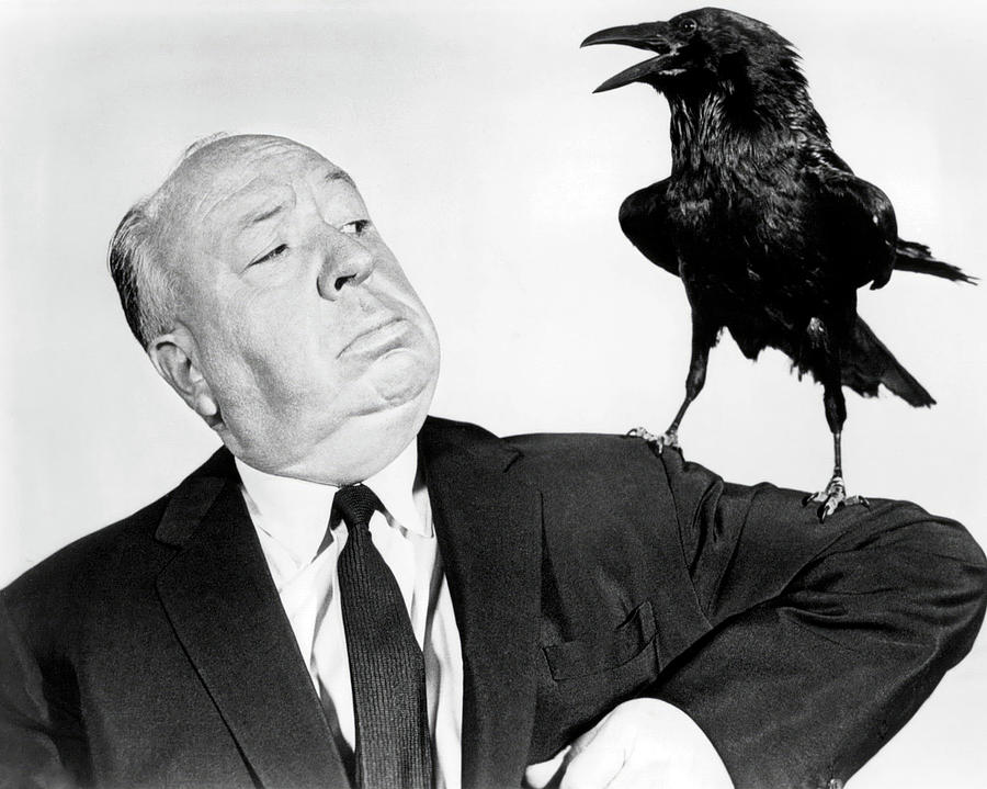 ALFRED HITCHCOCK in THE BIRDS -1963-, directed by ALFRED HITCHCOCK. #2 Photograph by Album ALFRED HITCHCOCK in THE BIRDS -1963-, directed by ALFRED HITCHCOCK. #2 Photograph by Album