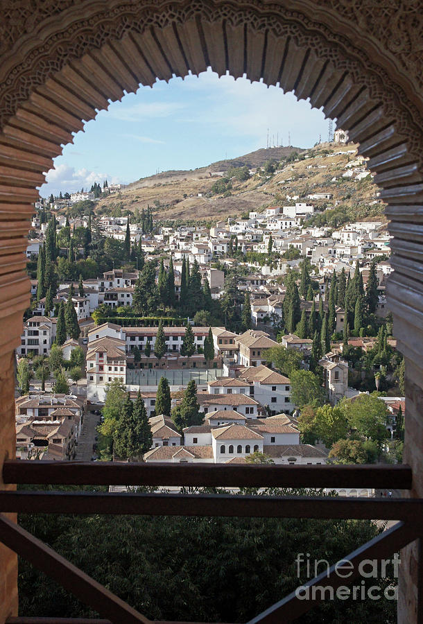 Alhambra view #2 Photograph by Rod Jones
