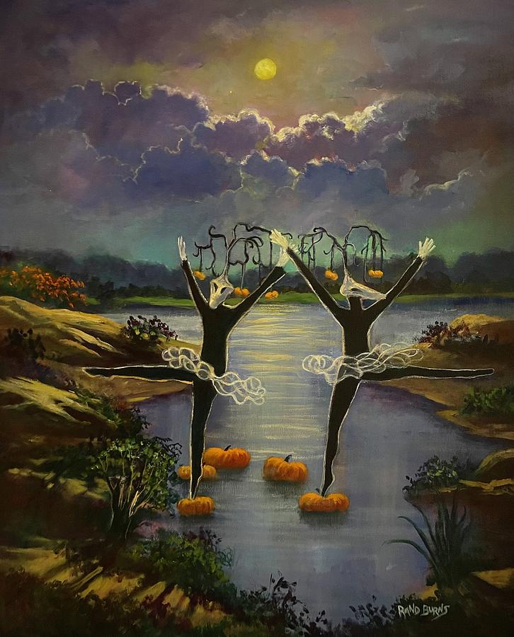 All Hallows Eve #1 Painting by Rand Burns