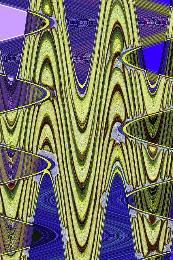 Aloe Vera Slices Abstract #2 Digital Art by Tom Janca