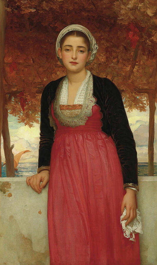 Amarilla, by 1896 Painting by Frederic Leighton