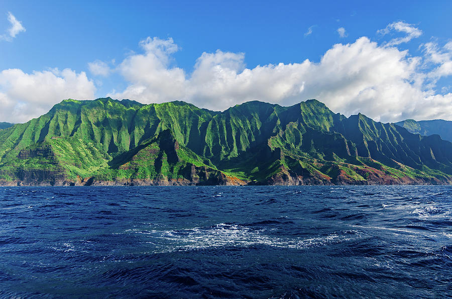 Amazing View Of Beautiful Napali Coast In Kauai Hawaii Usa Photograph