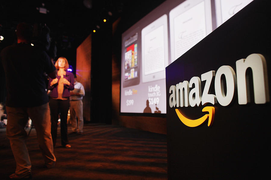 Amazon Introduces New Tablet At News Conference In New York Photograph by Spencer Platt Amazon Introduces New Tablet At News Conference In New York Photograph by Spencer Platt