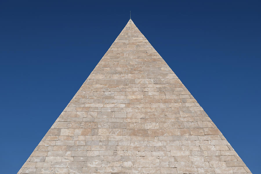 Ancient Pyramid of Cestius in Rome #3 Photograph by Artur Bogacki