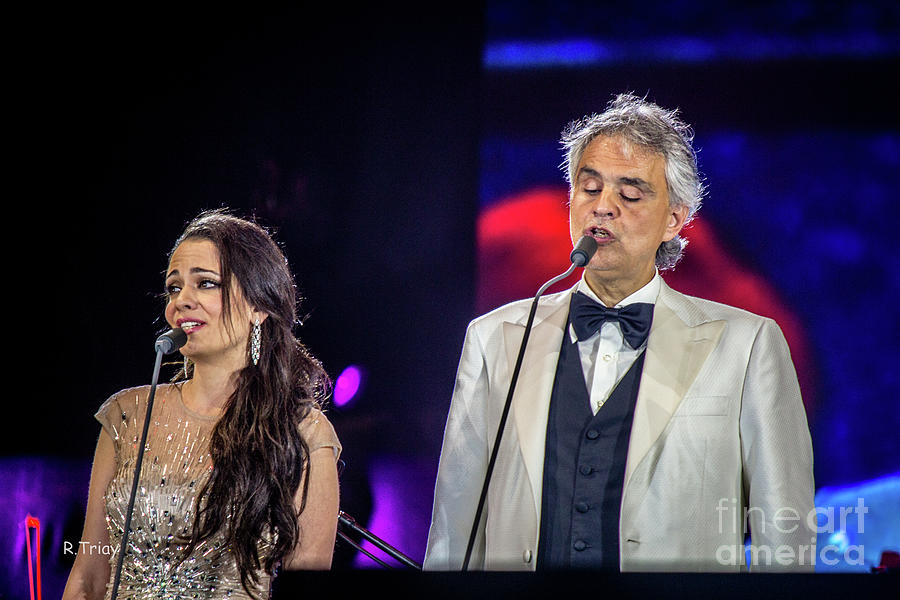 Andrea Bocelli in Concert #2 Photograph by Rene Triay FineArt Photos