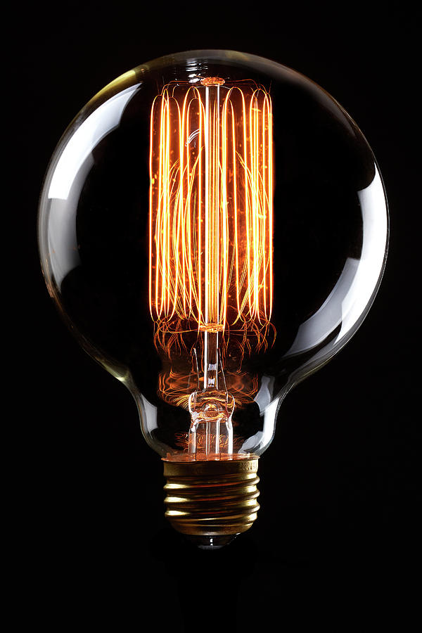 Antique Light Bulb Photograph by Al Parrish | Fine Art America