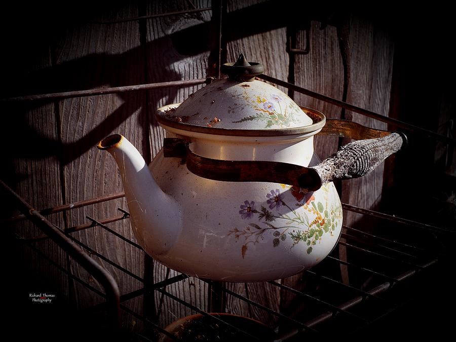 Antique Tea Pot #2 Photograph by Richard Thomas