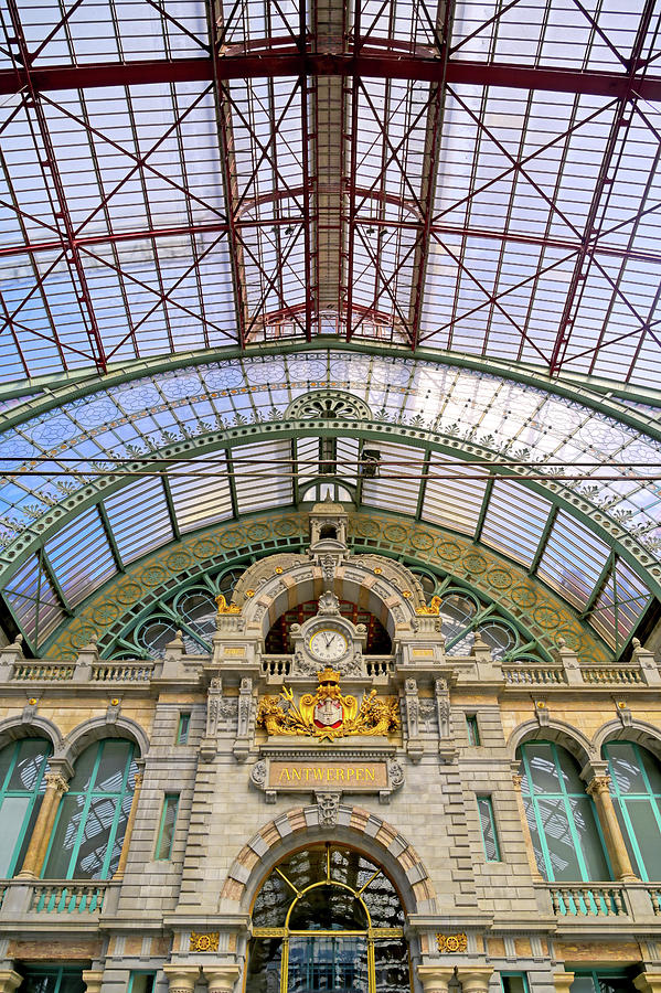 Antwerp Central Station Photograph by James Byard | Fine Art America