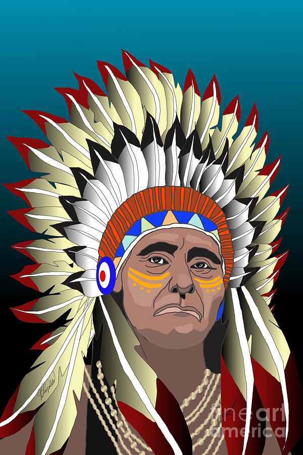 Apache Warrior #1 Digital Art by Jleopold Jleopold