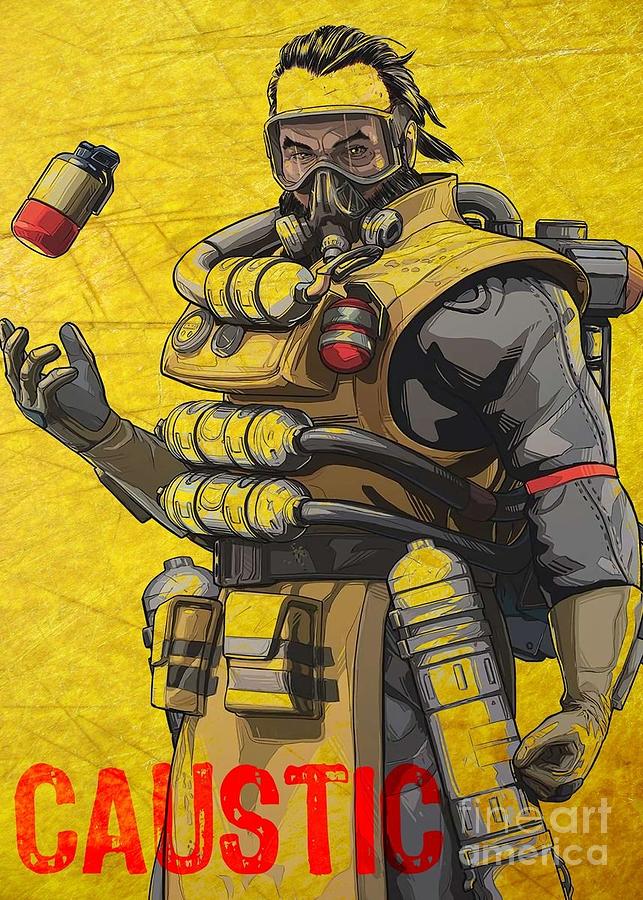 Apex Legends caustic Digital Art by Milly Soderberg