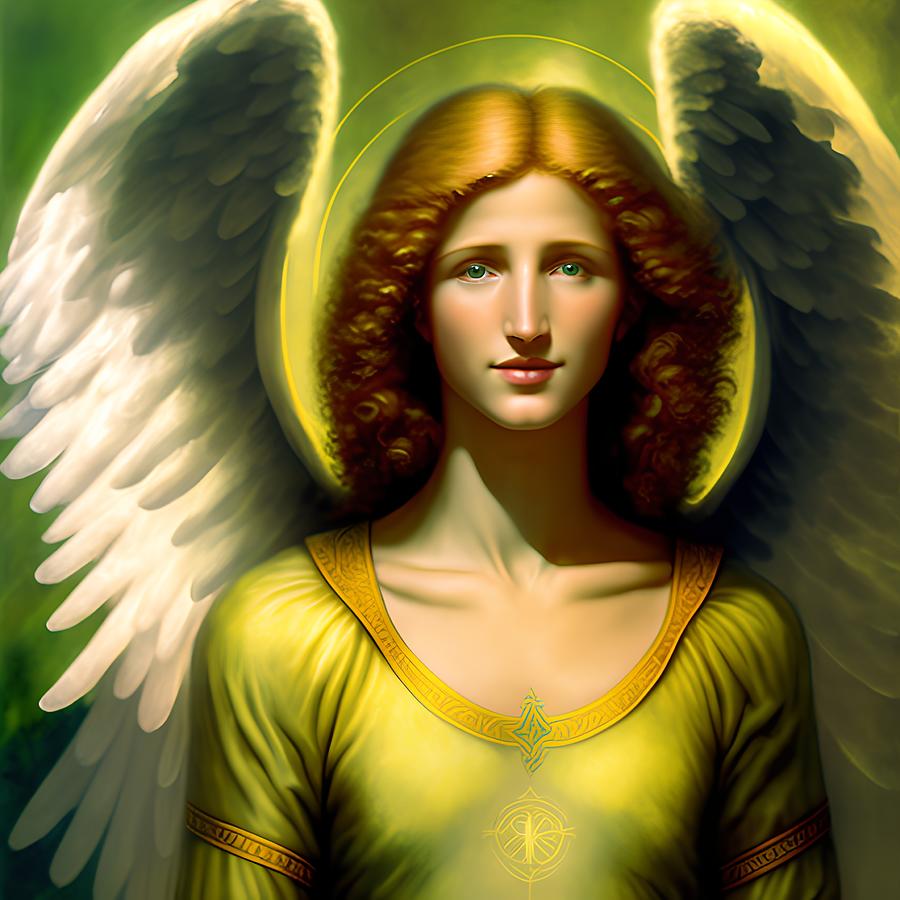 Archangel Raphael - Angel of Miracles and Healing, Generative AI ...