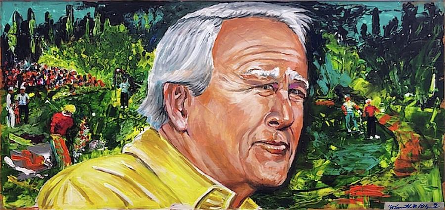 Arnie #2 Painting by Ken Pridgeon