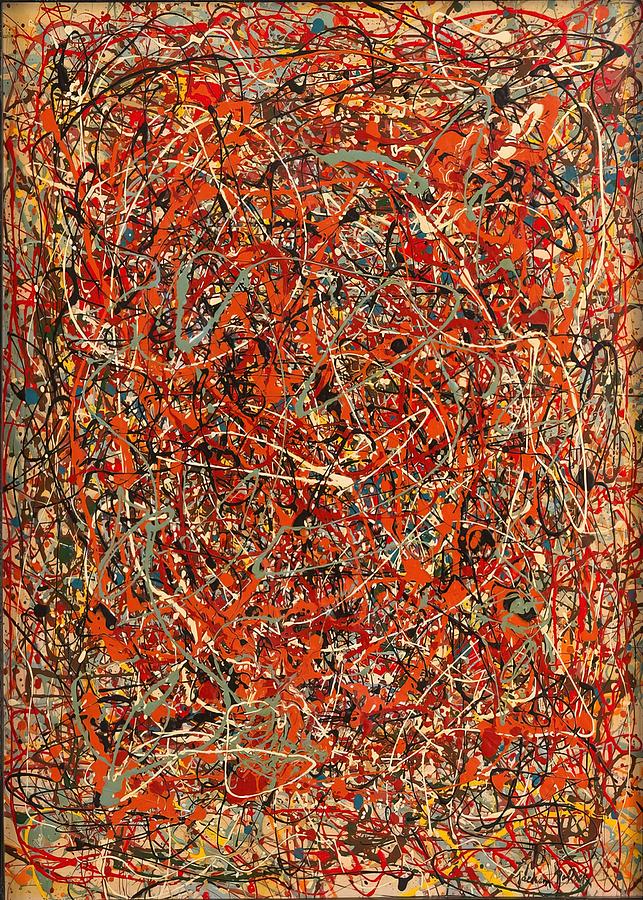 Artwork by jackson pollock Painting by Canvas Majesty - Fine Art America