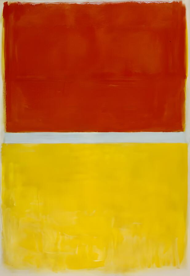 Abstract Painting - Artwork By Mark Rothko, Expressionism, Colors #2 by Mark Rothko