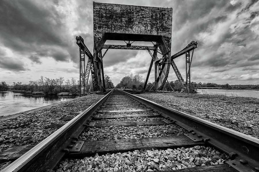 Ashepoo River Railroad Bridge, South Carolina #2 Photograph by Dawna Moore Photography