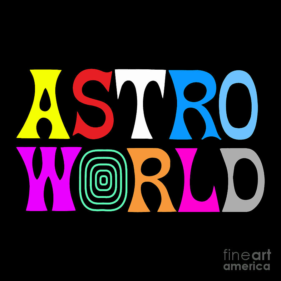 Astroworld Digital Art by Clyde Allen - Pixels