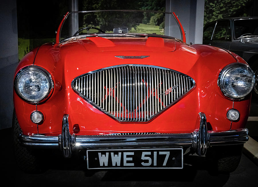 Austin Healey 100 #2 Photograph by Shirley Mitchell