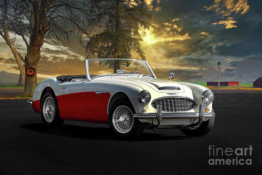 Austin-Healey 3000-6 Roadster #2 Photograph by Dave Koontz