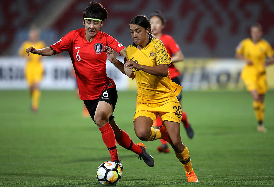 Australia v South Korea - AFC Womens Asian Cup Group B #2 Photograph by Francois Nel