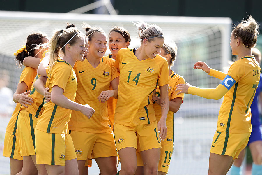 Australia vs Netherlands Women, Algarve Cup 2017 #2 Photograph by Filipe Farinha