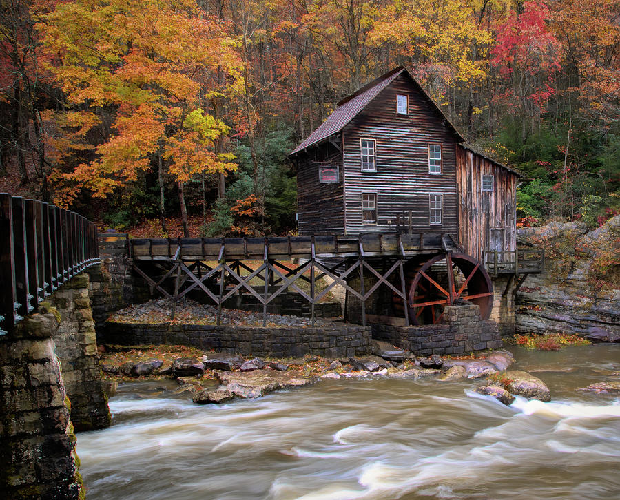 Autumn At The Mill Photograph