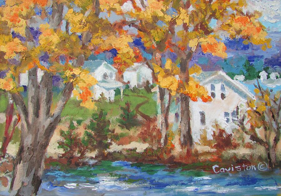 Autumn #2 Painting by Tony Caviston