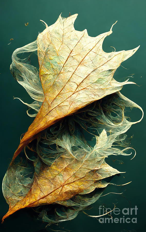 Fall Digital Art - Autumn wind #2 by Sabantha