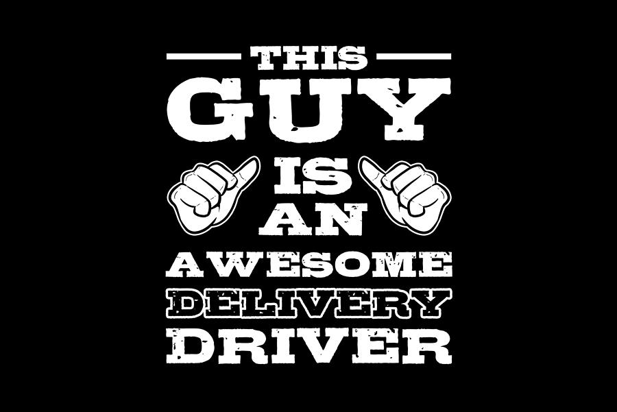 awesome-delivery-driver-funny-postman-pun-quote-painting-by-amango