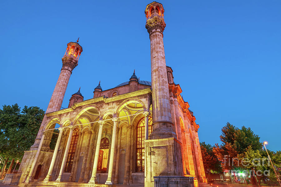 Azizia Mosque of Konya in Turkey #2 Digital Art by Benny Marty