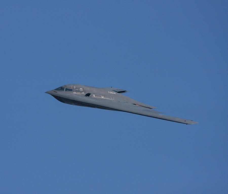 B-2 Stealth Bomber In Flight #2 Photograph by Drial7m1