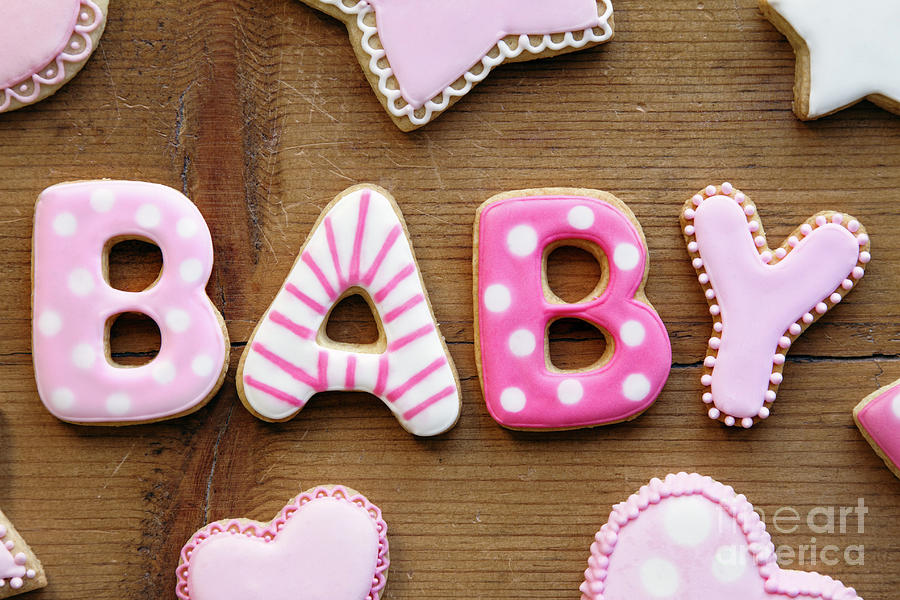 Cookie Photograph - Baby shower cookies #2 by Ruth Black