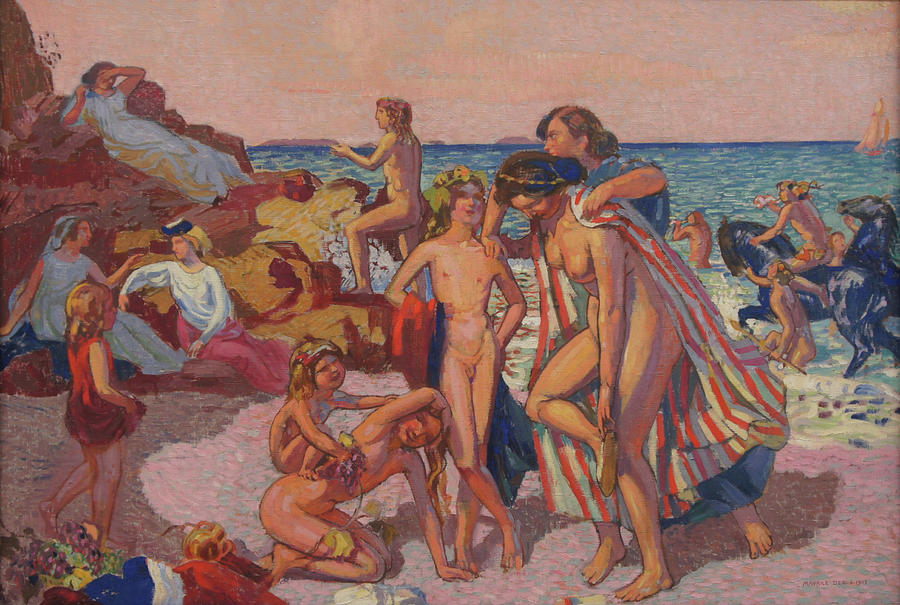 Bacchus and Ariadne Painting by Maurice Denis