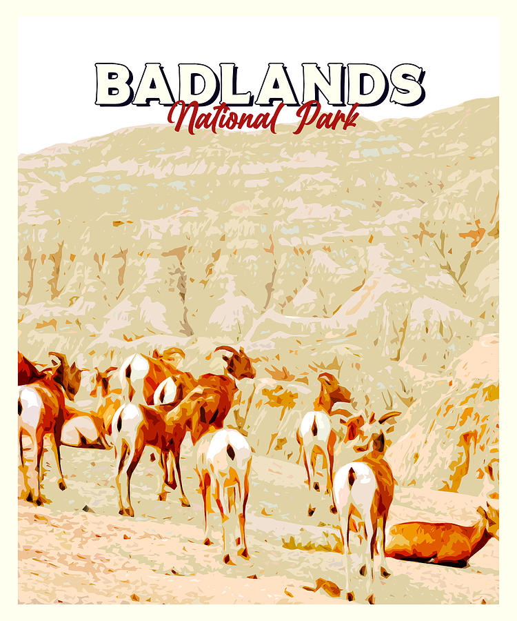 Badlands national park Digital Art by Alexandru Chirila - Fine Art America