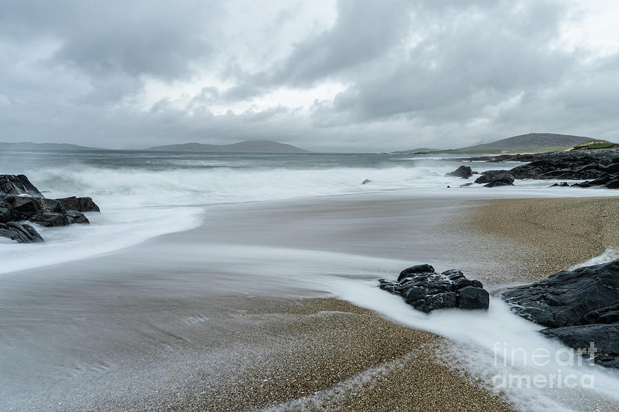 Summer Photograph - Bagh Steinigidh, Isle of Harris #2 by Janet Burdon