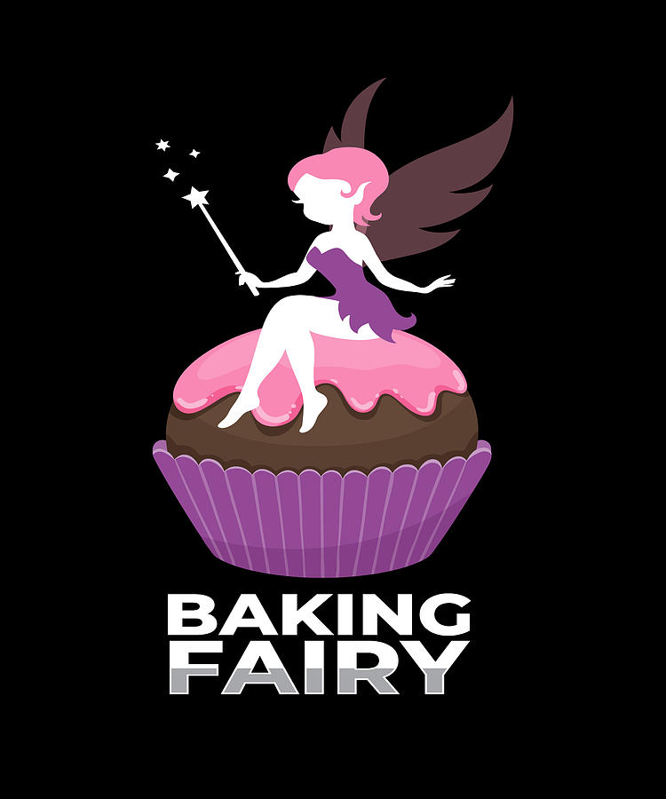 Fairy cake topper stock image. Image of baker, white - 58046233