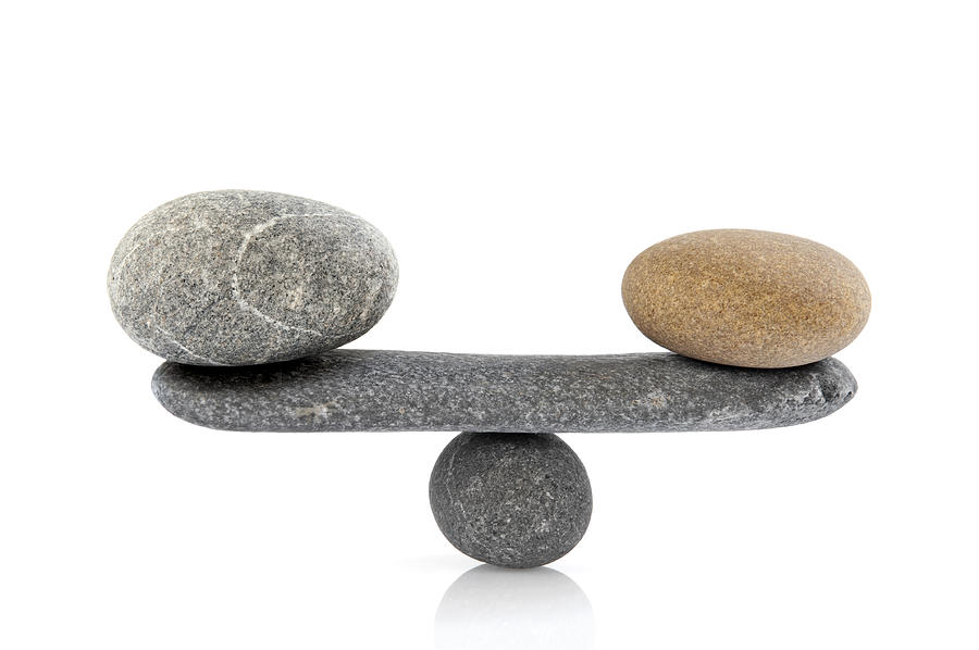 Balancing stones #2 Photograph by Barcin