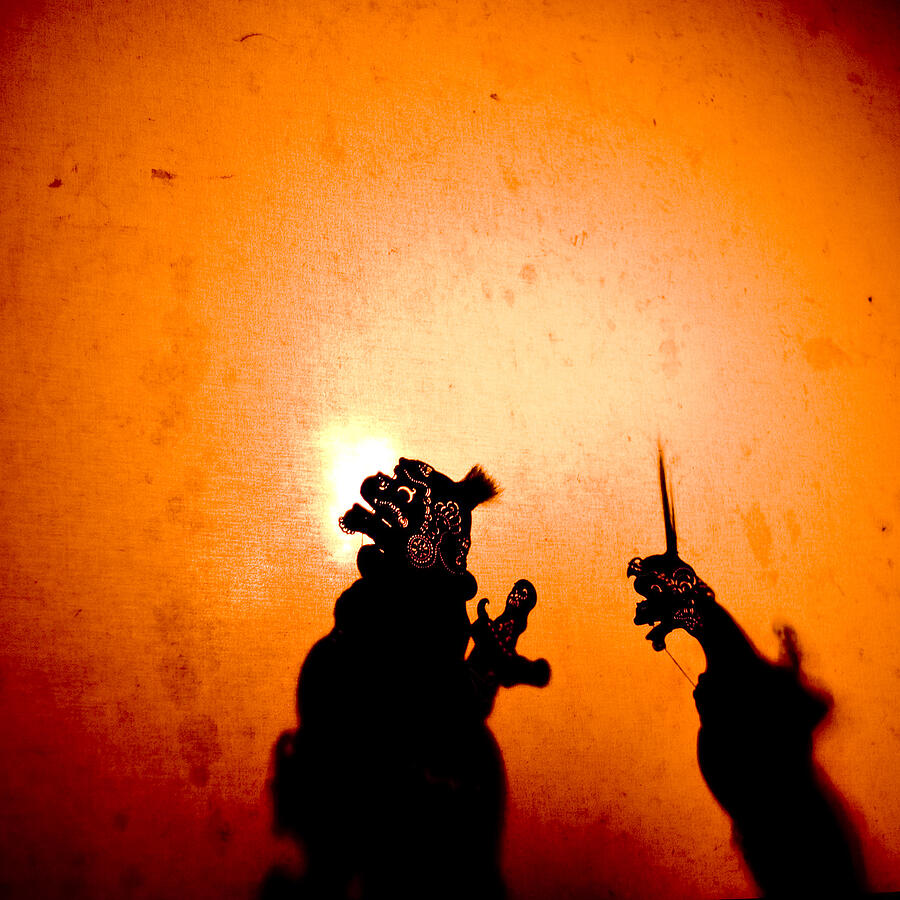 Balinese Shadow Puppets #2 Photograph by David Burden Photography