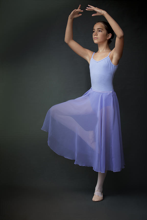 Ballerina posing #2 Photograph by Caia Image