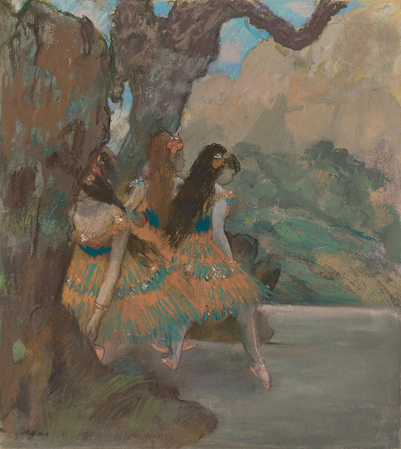 Edgar Degas Painting - Ballet Dancers  #2 by Edgar Degas