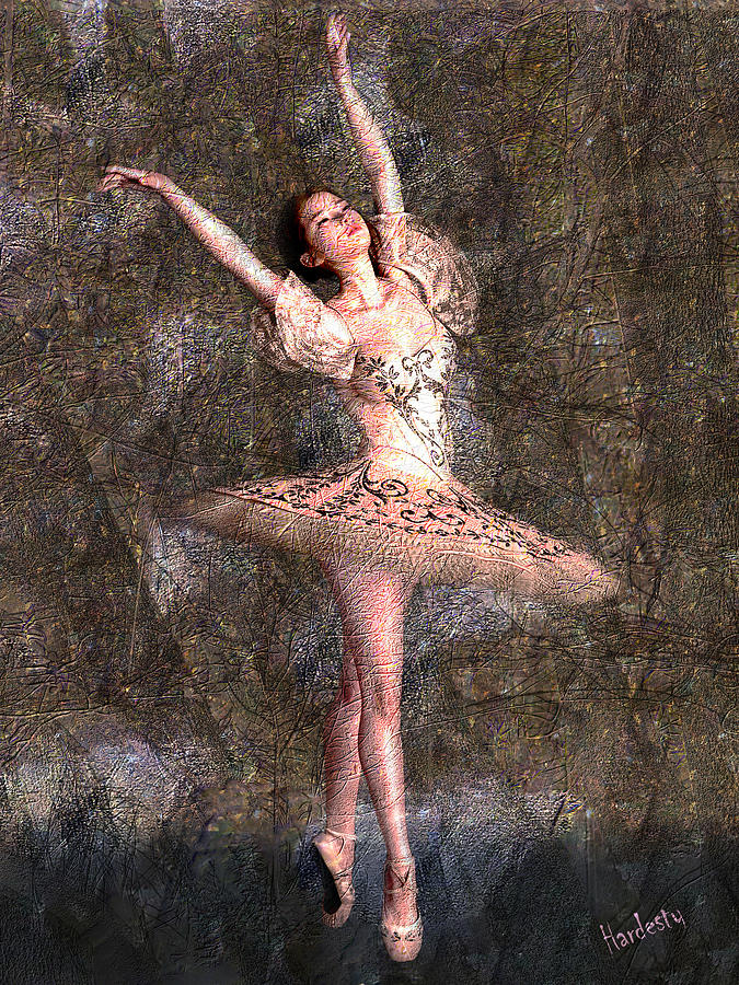 Ballet Pose #2 Digital Art by David Hardesty