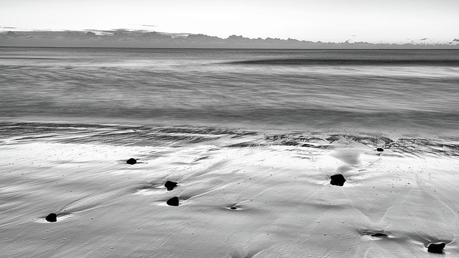 Ballynaclash beach at dawn, Blackwater, County Wexford, Ireland. #2 Photograph by Ian Middleton