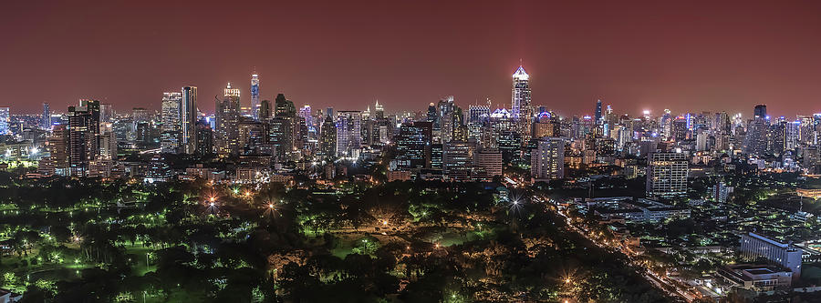 Bangkok Panorama Photograph