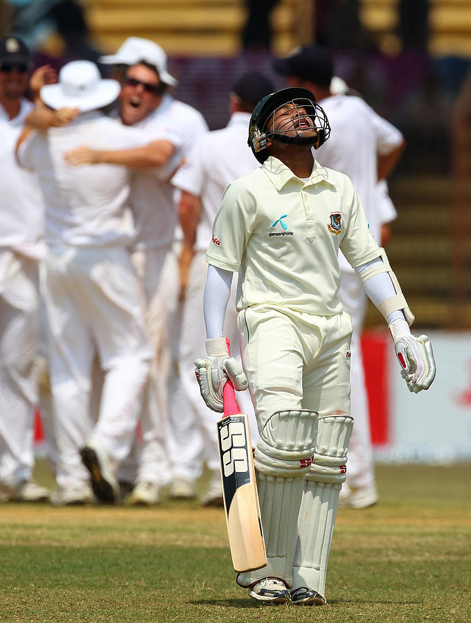Bangladesh v England - 1st Test Day Five #2 Photograph by Stu Forster