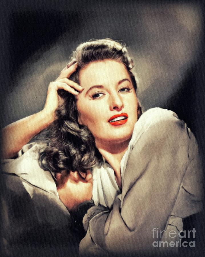 Barbara Stanwyck, Hollywood Icon #2 Painting by Esoterica Art Agency