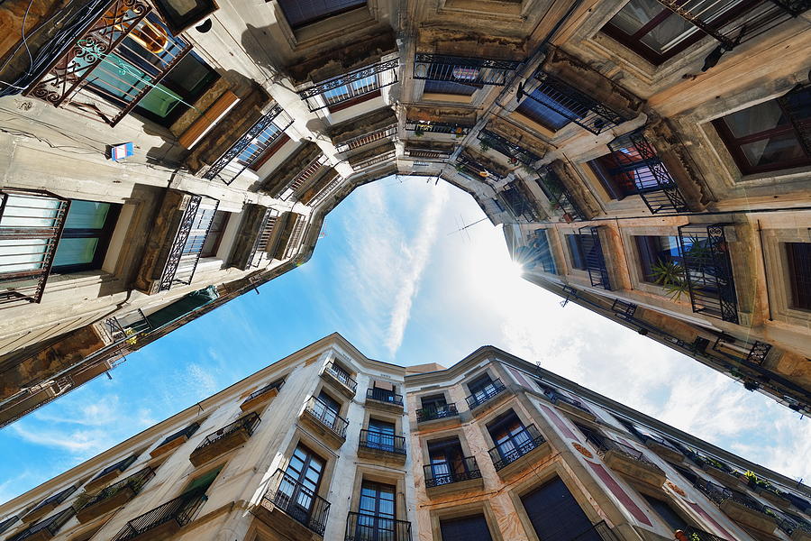 Barcelona Street view #2 Photograph by Songquan Deng
