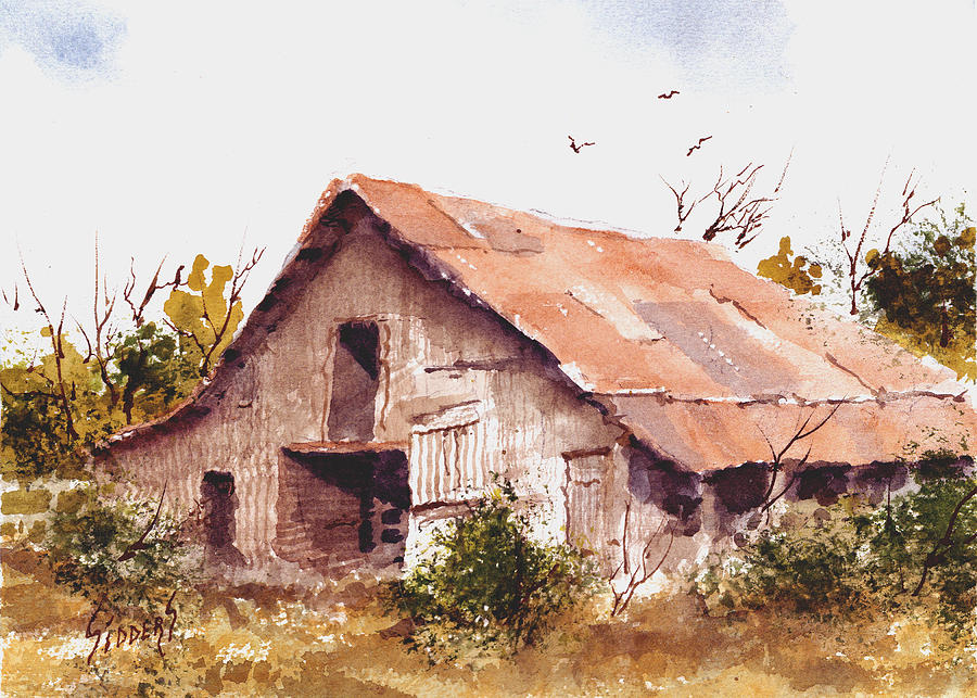 Barn #2 Painting by Sam Sidders