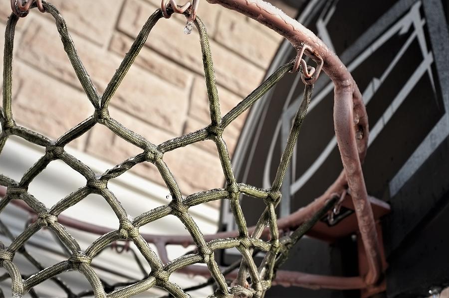 Basketball Hoop #2 Photograph by Valentino Visentini