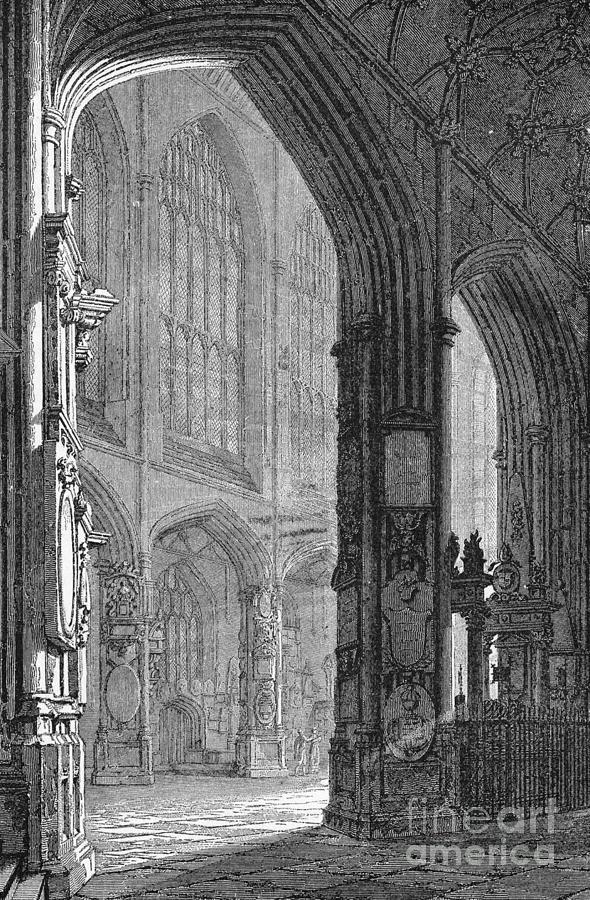 Bath Abbey Church #3 Drawing by Granger