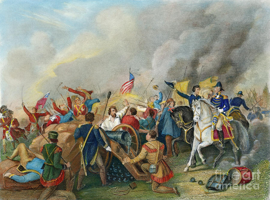 Battle Of New Orleans, 1815 #2 Painting by Granger