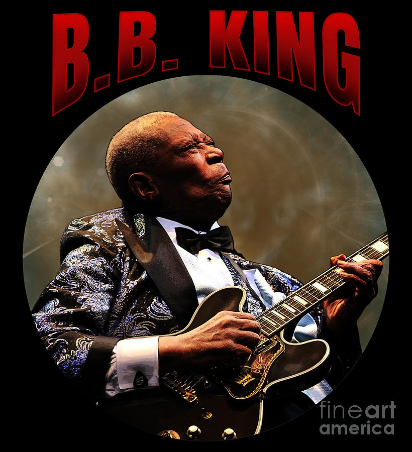 B.B. King Digital Art By Tombro - Fine Art America